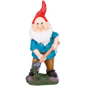 Dekoráció MagicHome, Törpe, polyresin, 13,5x13x31 cm