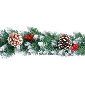 MagicHome ünnepi girland - Berry, 180 cm, 150 ág