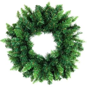   Veniec MagicHome Vianoce, prírodný, 45 cm, 160 vetiev, EXTRA HUSTÝ