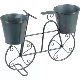   Dekorácia MagicHome Mecco, Stojan na 2 kvetináče, bicykel, 50x15x37 cm