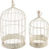 Dekorácia MagicHome Mecco, Klietka pre vtáky, set 2 ks