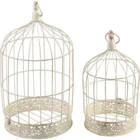 Dekorácia MagicHome Mecco, Klietka pre vtáky, set 2 ks