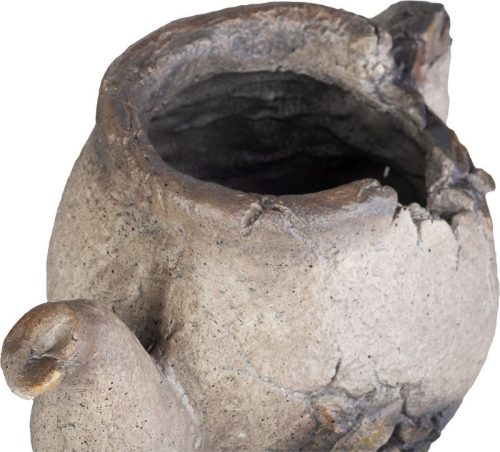 Dekoráció MagicHome, Cserép - virágcserép, mozaik, kerámia, 23,5x40x20,5 cm