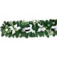 Dekoráció MagicHome Karácsony, girland, fehér, 200 cm