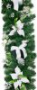 Dekoráció MagicHome Karácsony, girland, fehér, 200 cm