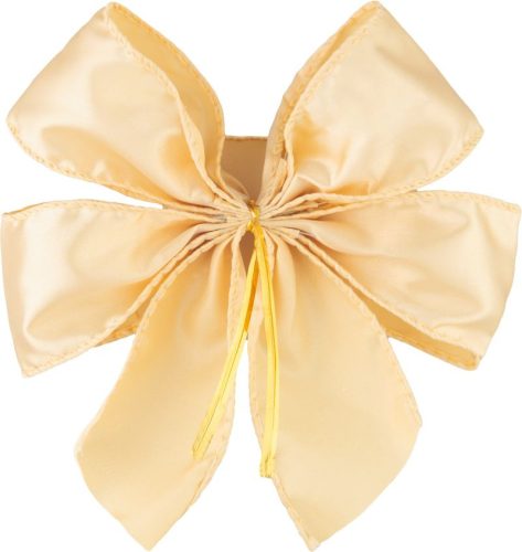 Dekoráció MagicHome Karácsony, masni, arany, csomag. 2db, 13 x 16 cm