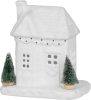 Dekoráció MagicHome Karácsony, Ház, 15 x 9 x 17 cm