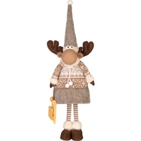 Dekoráció MagicHome Karácsony, Szarvas, 21 x 13 x 53 cm