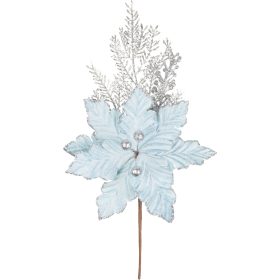Virág MagicHome Karácsony, kék, 27 x 14 cm