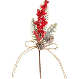 Ág MagicHome Karácsony, 23 cm