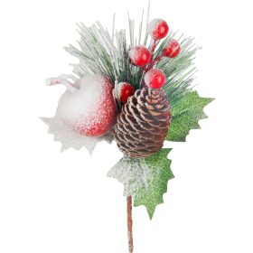 Virág MagicHome Karácsony, kék, 17 cm