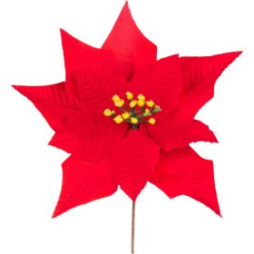 Virág MagicHome Karácsony, piros, 12 x 24 cm