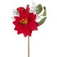 Virág MagicHome Karácsony, piros, 19 x 8 cm