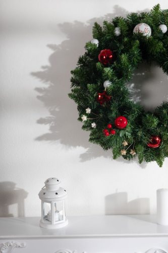 Virág MagicHome Karácsony, arany, 8.5 cm