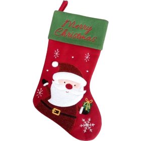 Dekoráció MagicHome Karácsony, Csizma, 3 db, 25 x 41 cm