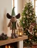 Dekoráció MagicHome Karácsony, Rénszarvas, 22 x 14 x 53 cm