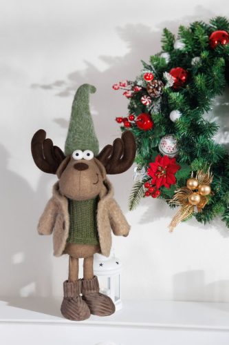 Dekoráció MagicHome Karácsony, Rénszarvas, 22 x 14 x 53 cm