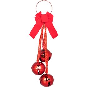 Dekoráció Ajtócsengők, piros, 14x14x46 cm