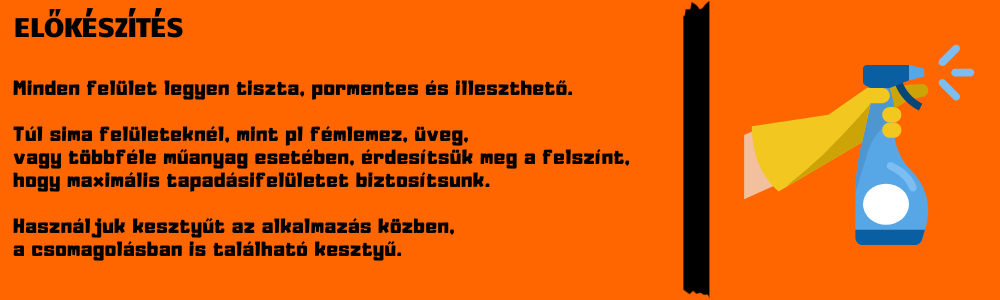 Felület előkészítése Gorilla Glue poliuretán ragasztó 250ml használatához – tisztítás és kesztyű